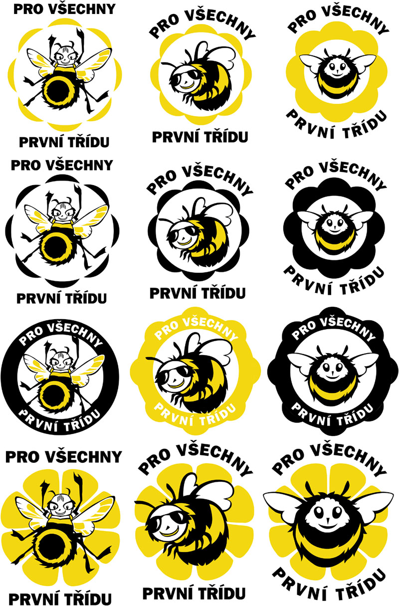 Bumblebee Logo Designs