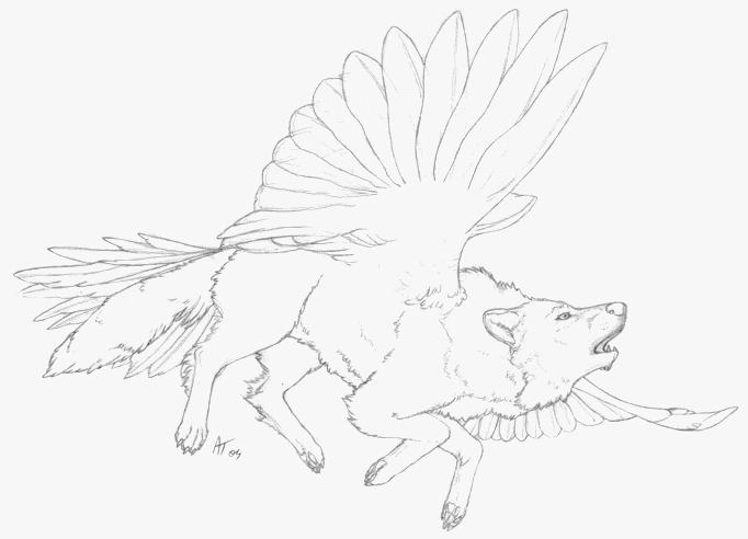 Flying Wolf Again